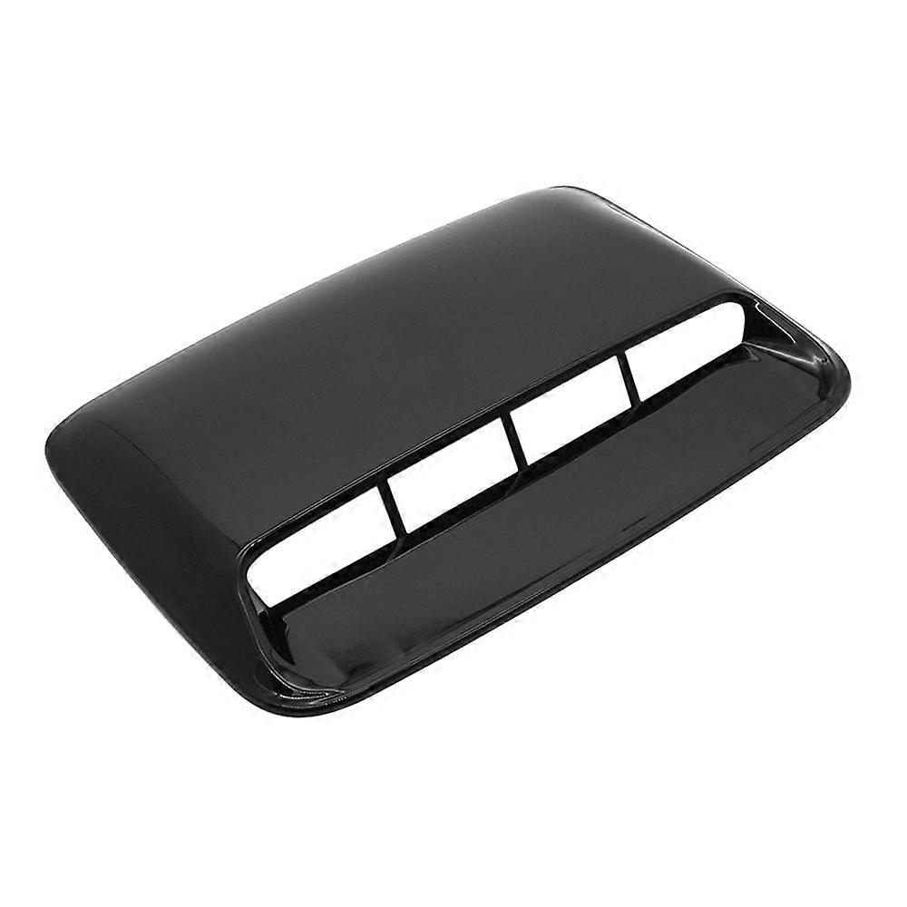 Car Universal Bright Black Hood Vent Air Outlet Cover for Hood Scoop Air Flow Intake Vent Cover