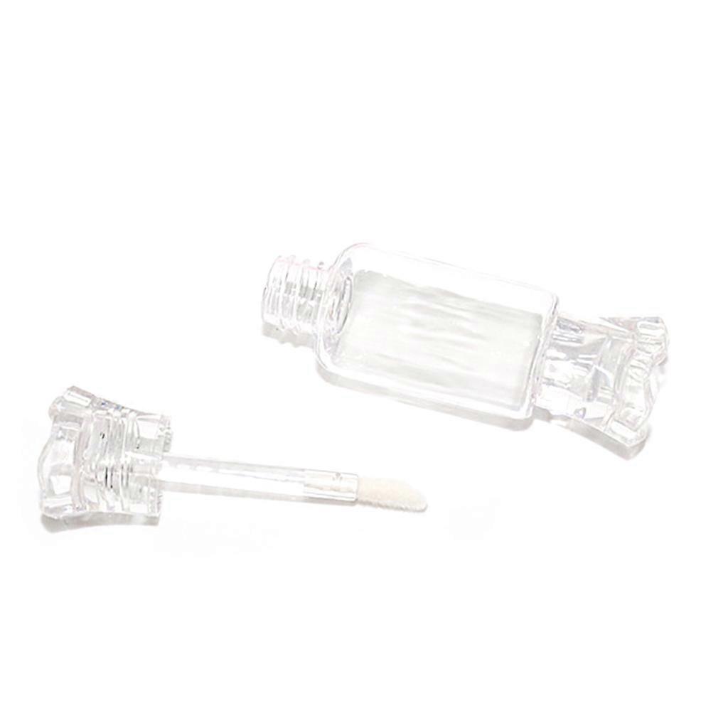 Cute Candy Shape Empty Clear Lip Gloss Container Portable DIY Lip Balm Liquid Li
