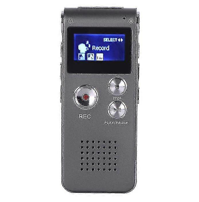 32gb Recorder Usb Rechargeable, With Multi-function Digital Audio And Mp3 Player(grey)