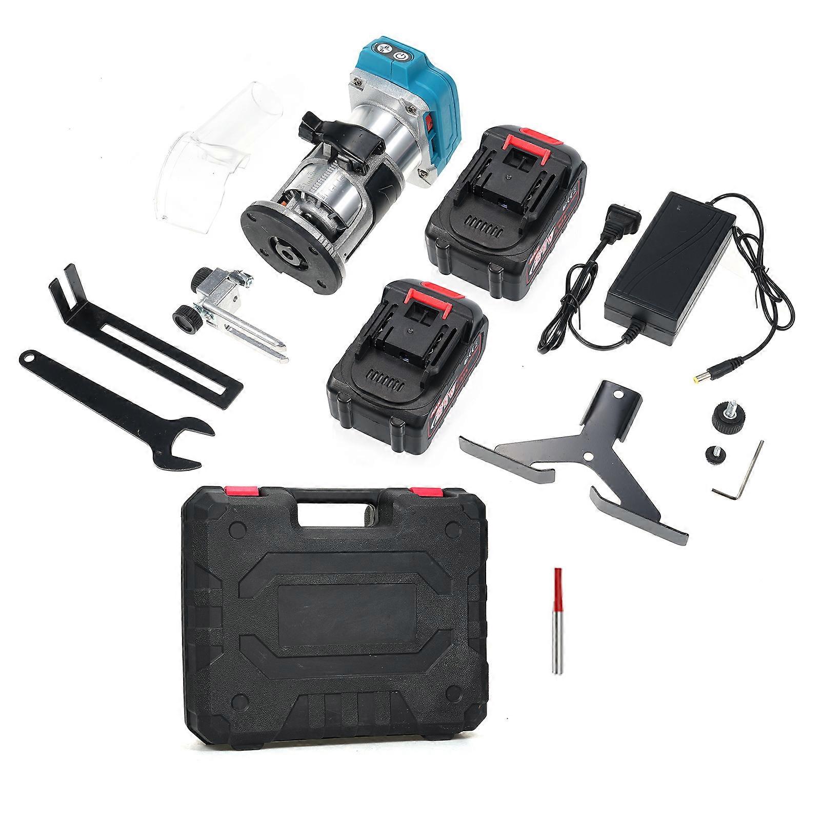 Wood Router Tool Electric Trim Router 6 Variable Speed Palm Routers for ...