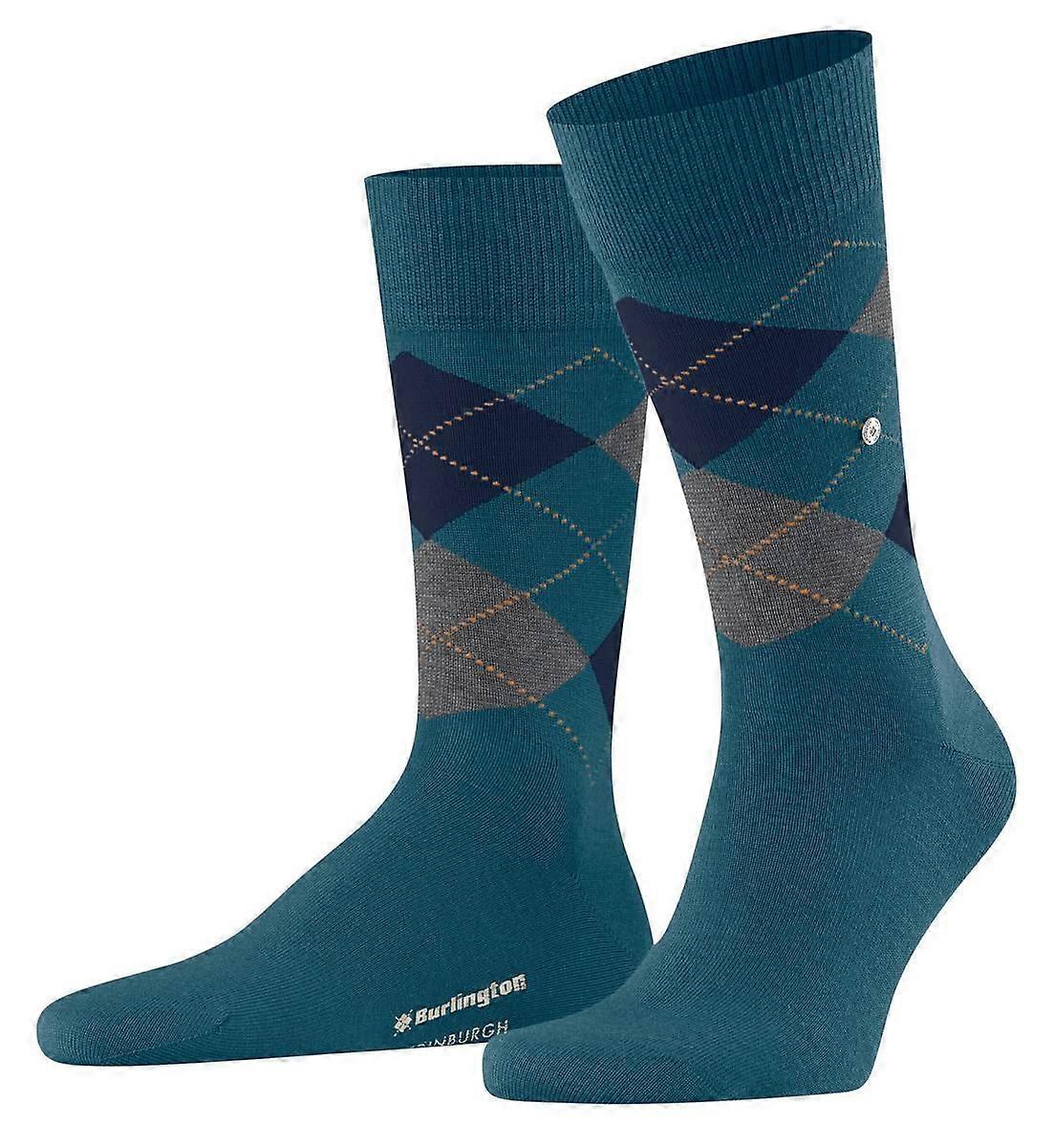 Burlington Edinburgh Socks - Lagoon Blue