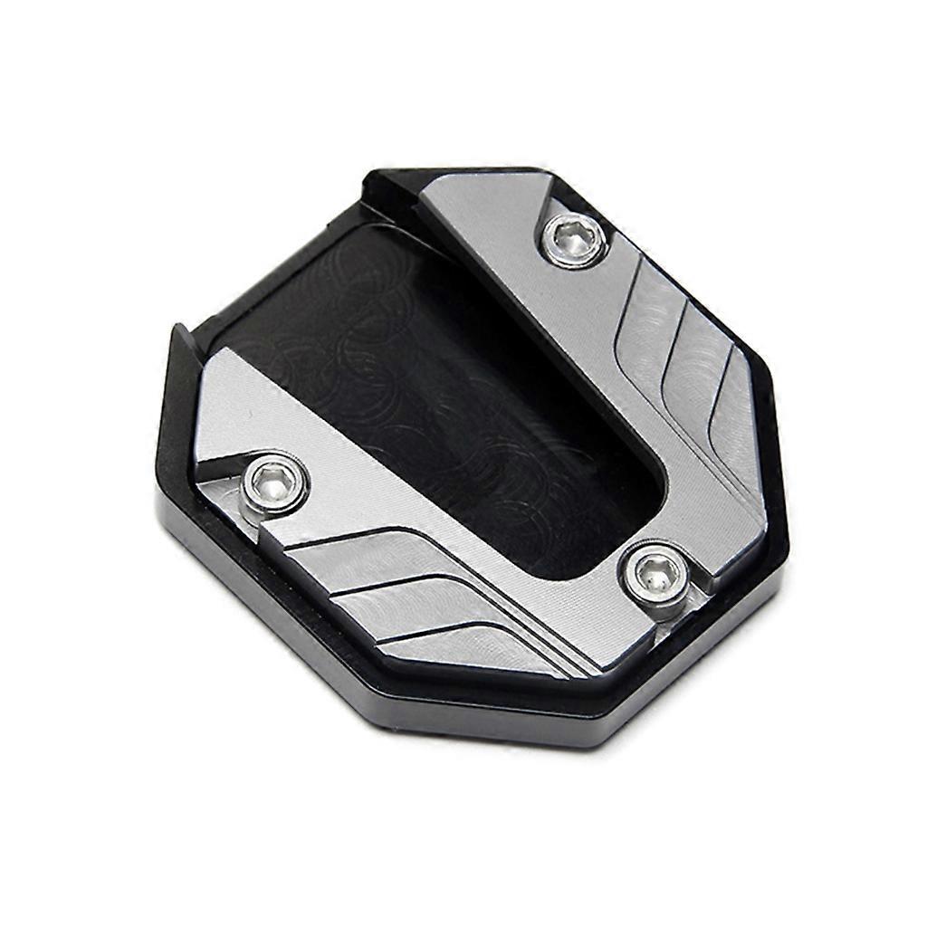 Polkupyörät Kickstand Extender Jalka Side Stand Extension Pad Tukilevy Moottoripyörä