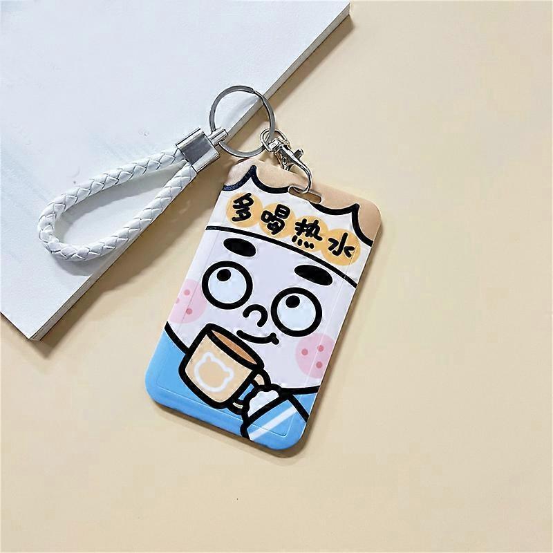 עמיד למים אנימציה כיסוי כרטיס פלסטיק בגדי ריקוד נשים ילדים אוטובוס מזהה מזהה שם עסק עובד כרטיס בנק בעל תג מחזיק כיסוי מגן