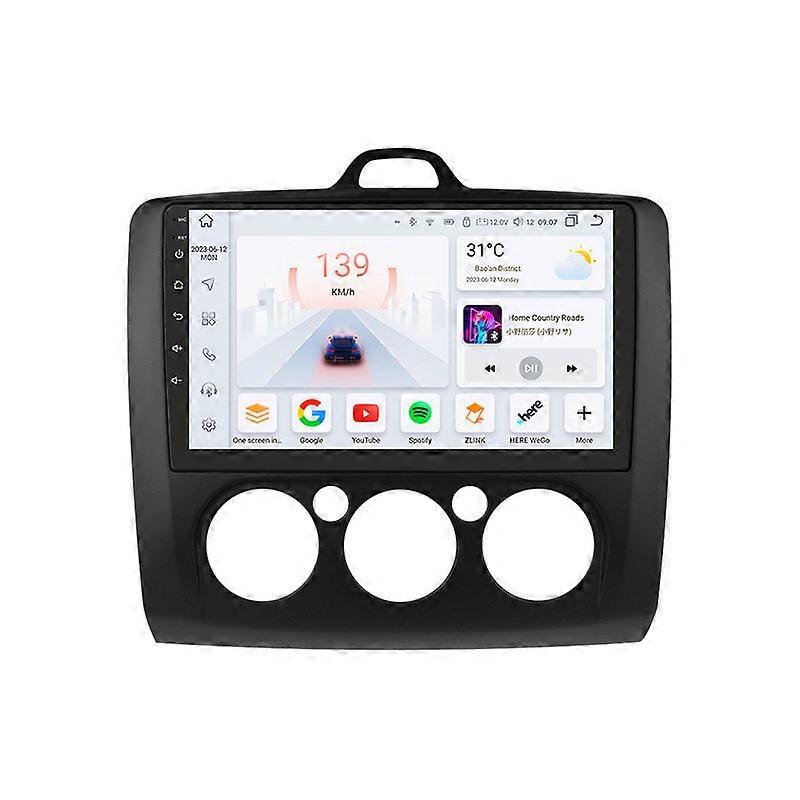 2 Din For Ford Focus Exi MT 2 3 MK2/MK3 2004-2011 Car Radio Carplay 4g 8-core Wifi Android Auto Car Stereo Car Multimedia Video Player GPS Navigation