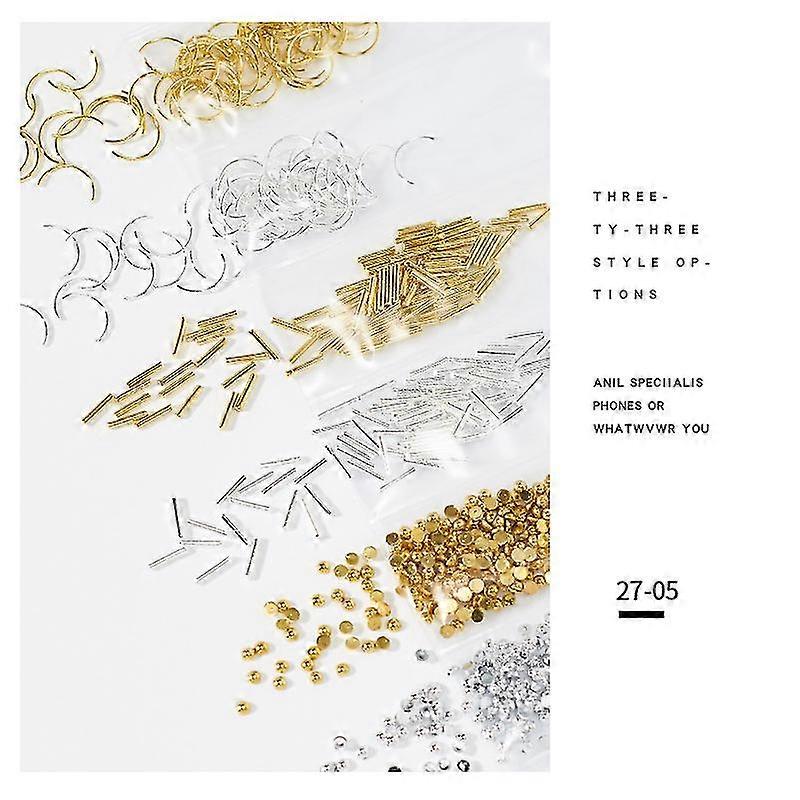 Nail Decorations Diy Accessories For Nail Set Nail Art Studs X607