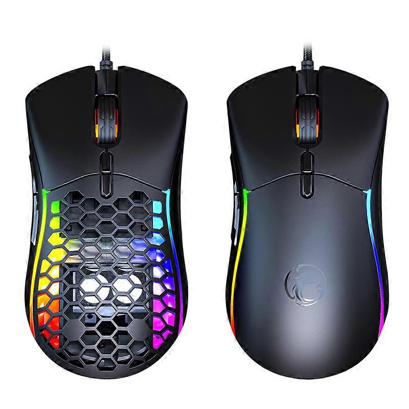 iMICE T60 Gaming Wired Mouse Black
