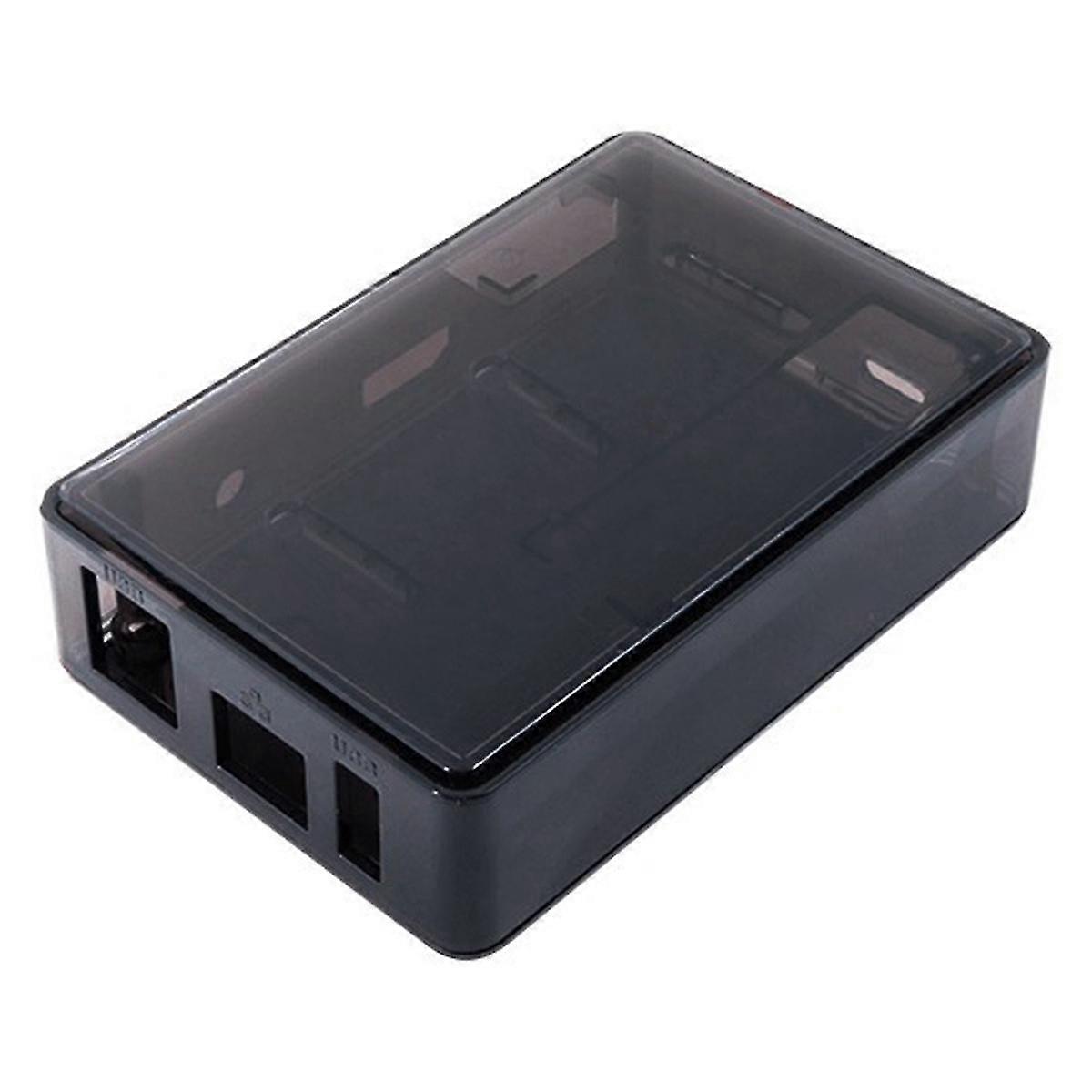 For Orange 3lts Motherboard Case Development Board Protection Box Abs Black Transparent Shell