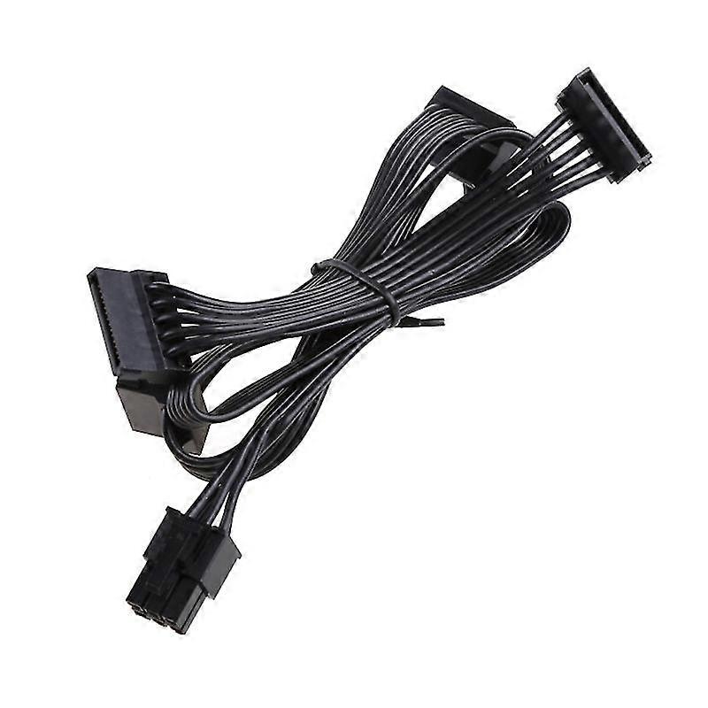 6pin To 4x Sata Power Module Cable For Rm550x Rm650x Power Supply 4sata Port