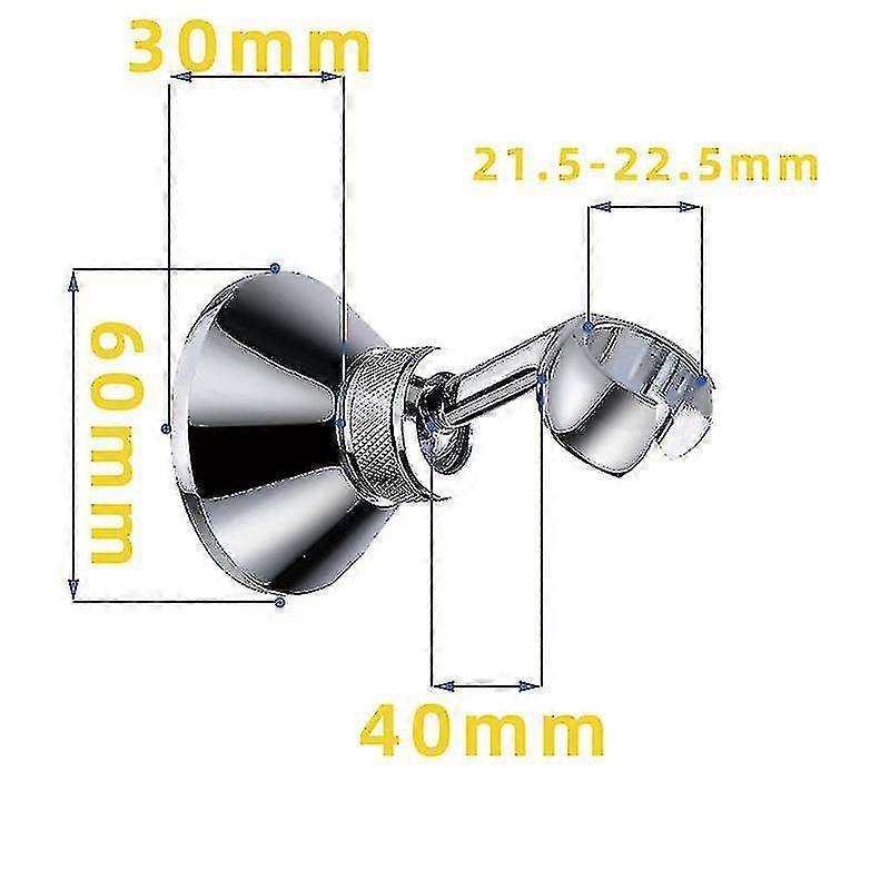 Shower Holder Wall Mount Removable Hand Shower