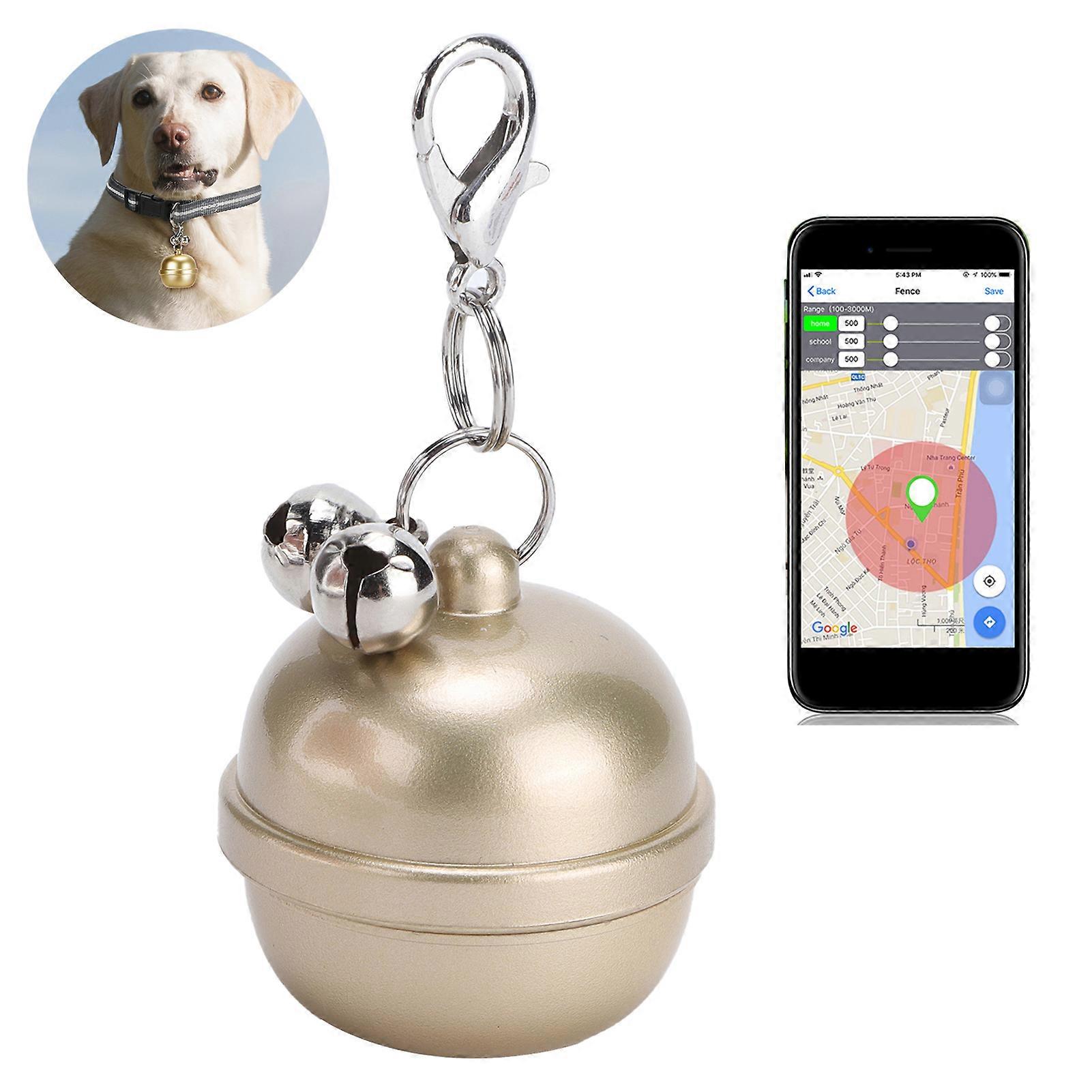 SSRGV AntiLost GPS Locator Smart Portable Pet BeII WIFl Device for Children Dog Cat IP67