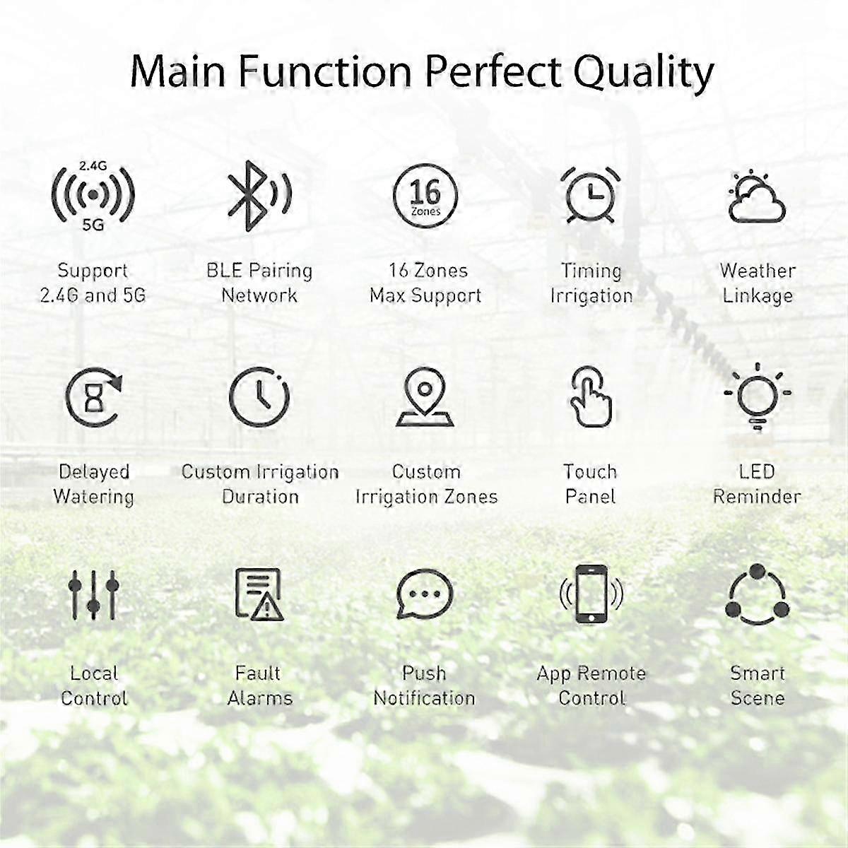 Tuya Wifi Bt Smart Sprinkler Controller Gardening Automatic Irrigation Water Timer Automatic Wateri