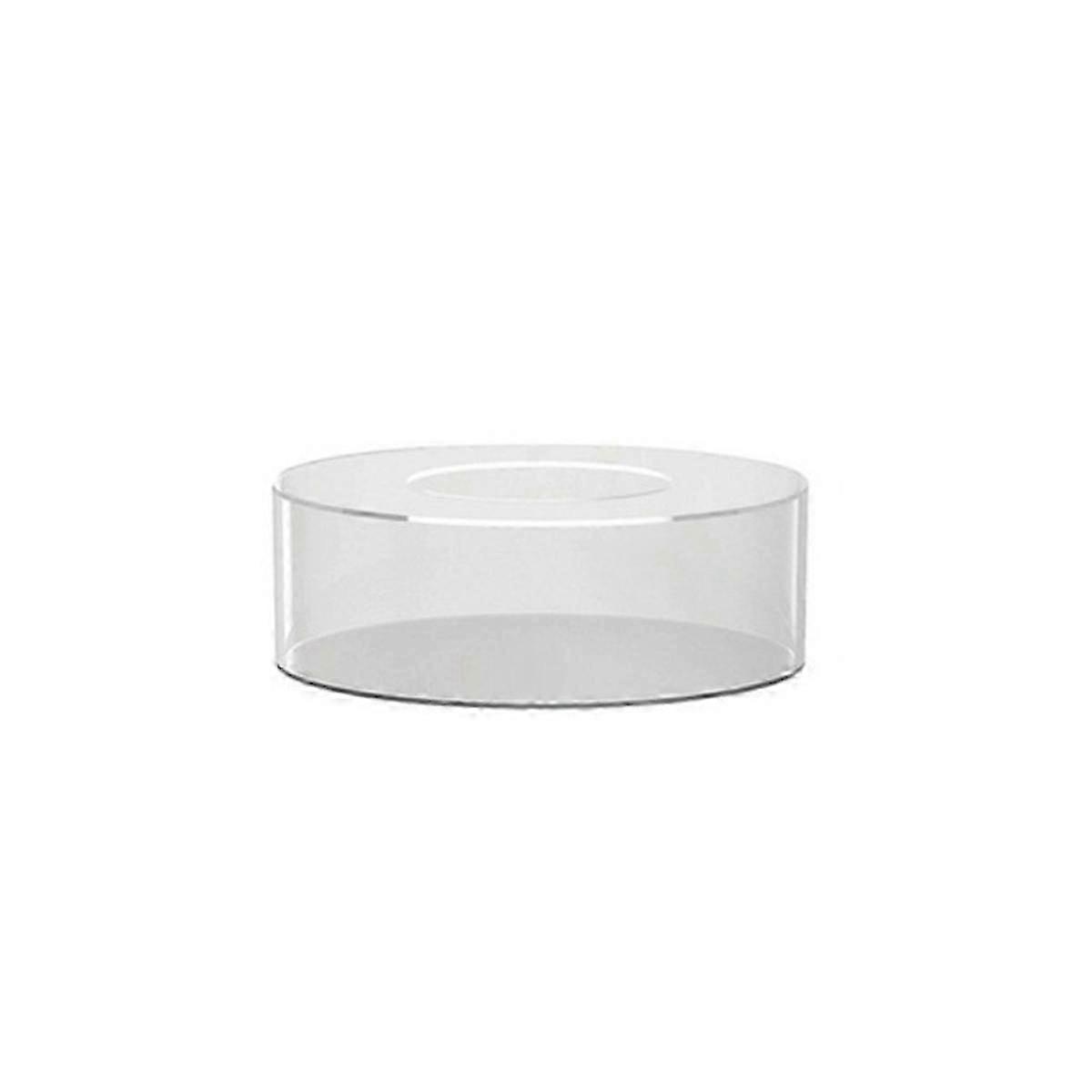 Acrylic Cake Display Board Round Cake Display Tray Diy Cake Refillable Board Base Clear Cake Stand Tools,round 15x15x5cm