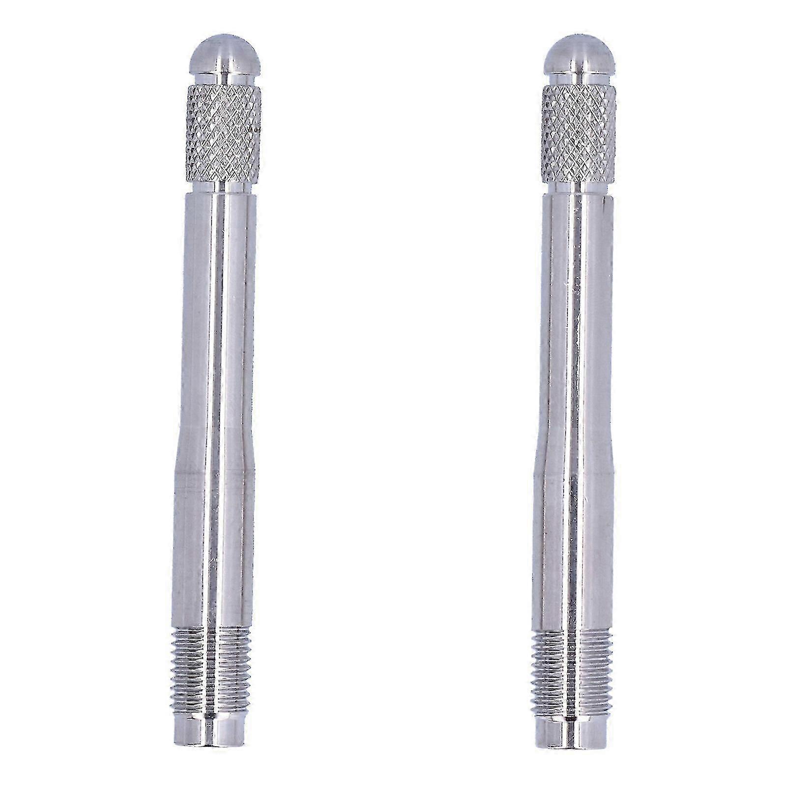 2 goujons d'alignement de roue en acier inoxydable, filetage M14 x 1,5 – Outil de guidage de montage de roue