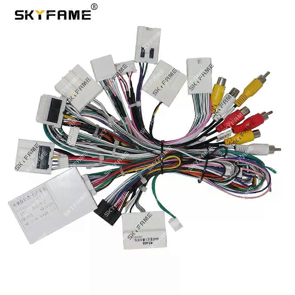 車16ピンワイヤーハーネスアダプターCanbusボックスデコーダーAndroidラジオ電源ケーブル日産ティアナJ31セフィロに適用されます