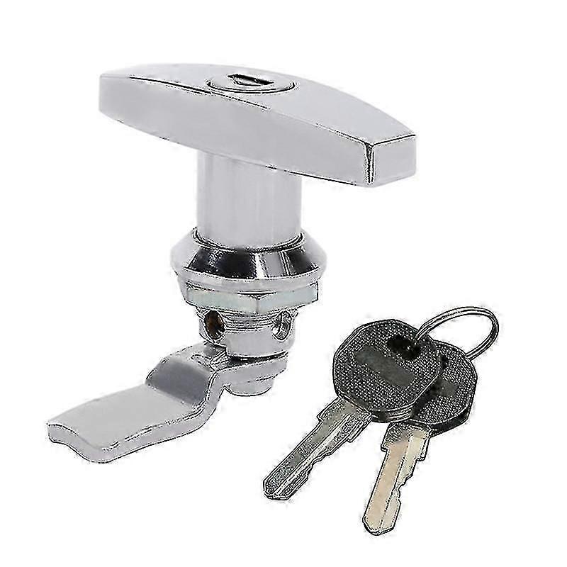 Universal T-handle Door Latch Lock For Trailer Caravan Rv Truck Canopy Toolbox