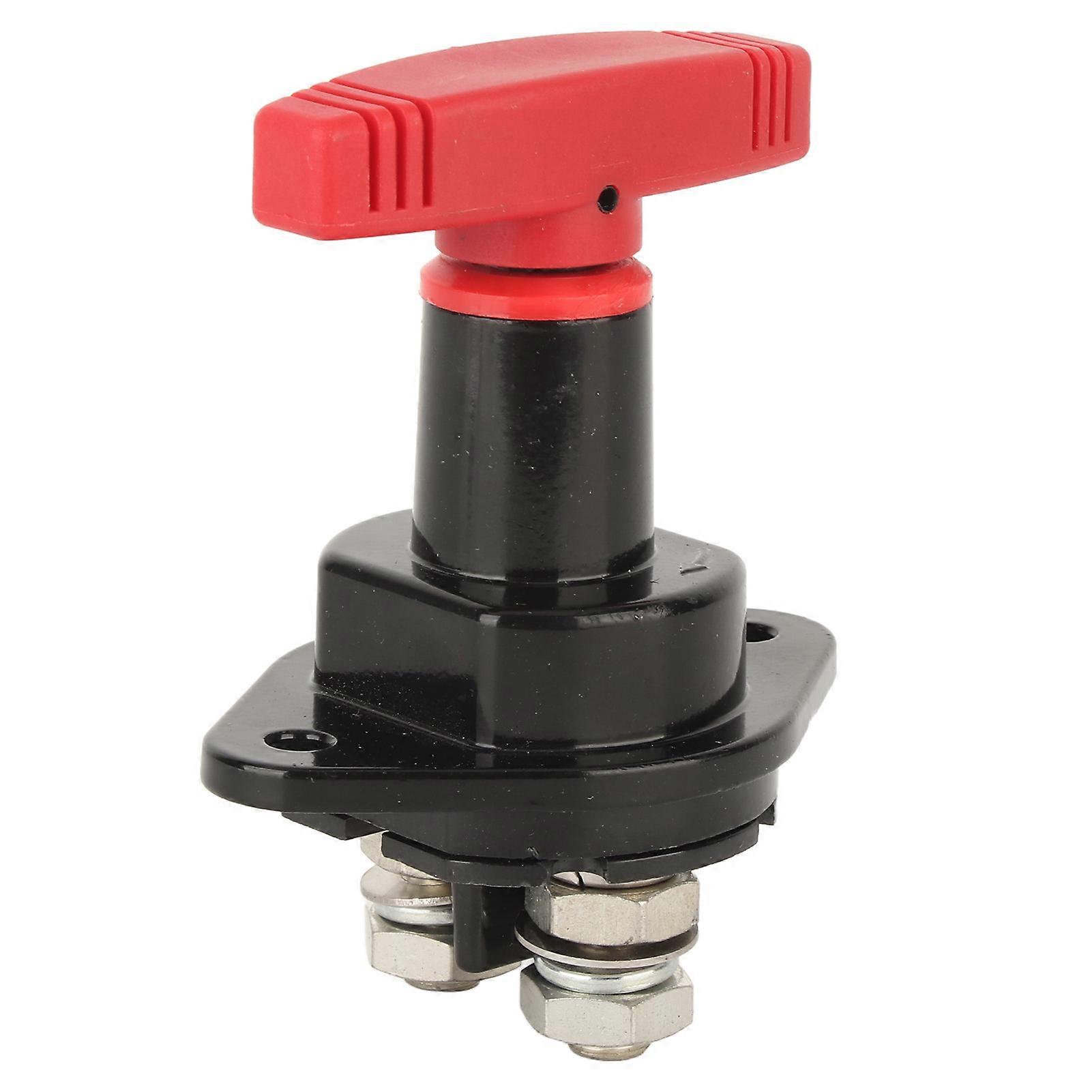 12V 24V Battery Disconnect Switch, Rotary Isolator and Power Cut Off Switch for Cars, Boats, Electrical Products