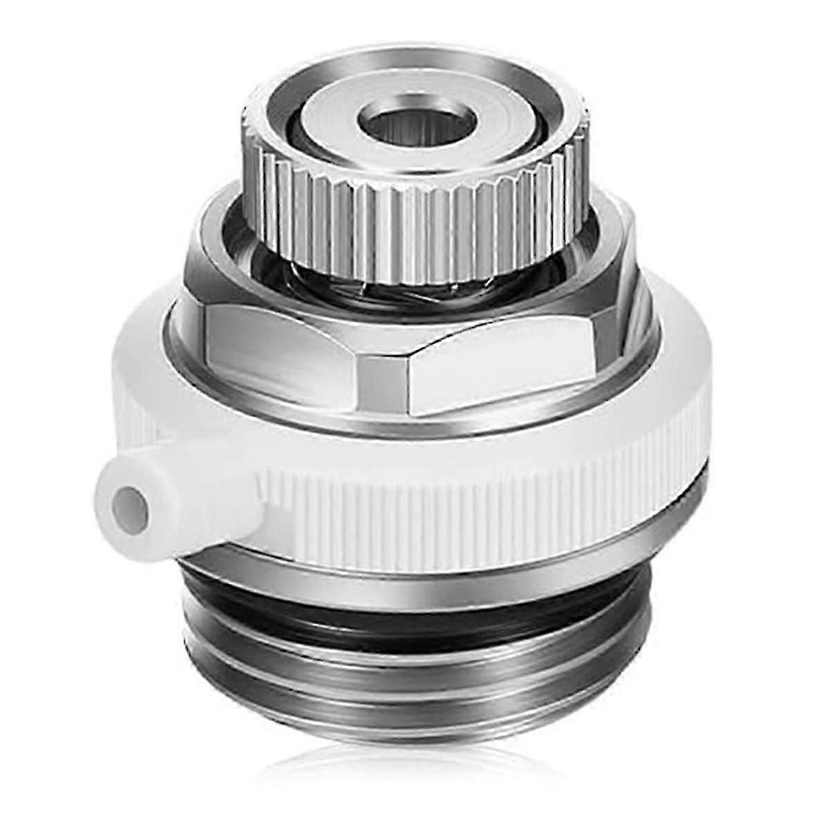 Fully Automatic Air Vent Auto Cut-Off Self Bleeding Radiator Valve 1/2inch compatible with Heating Systems