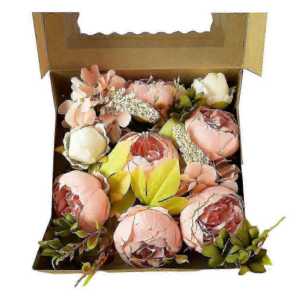 Artificial Flower Peony Wedding Bouquets Table Centerpieces Party