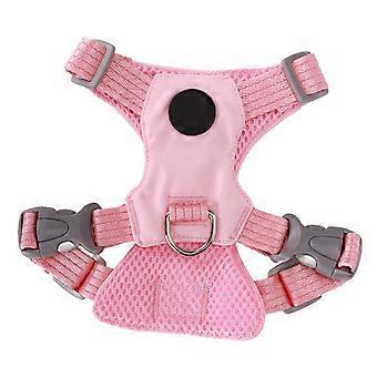 Dog Safety Vest Soft and Breathable Multipurpose Puppy Harness for Small Medium Dogs CatsPink M
