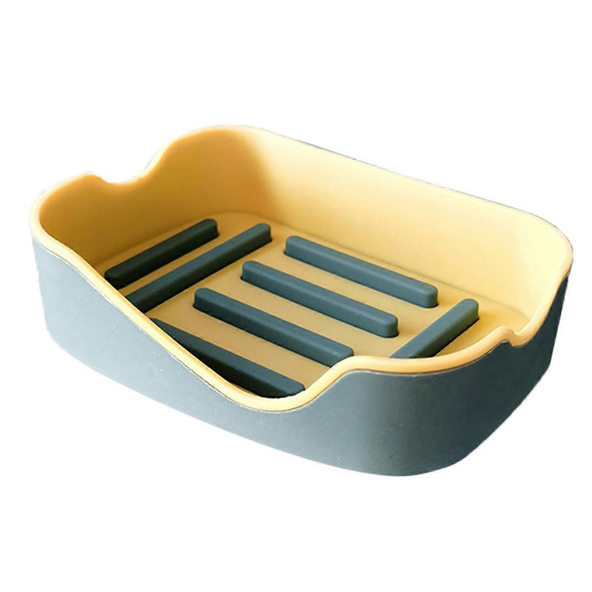 Plastic Soap Dish Wall Mounted for Bathroom Organization