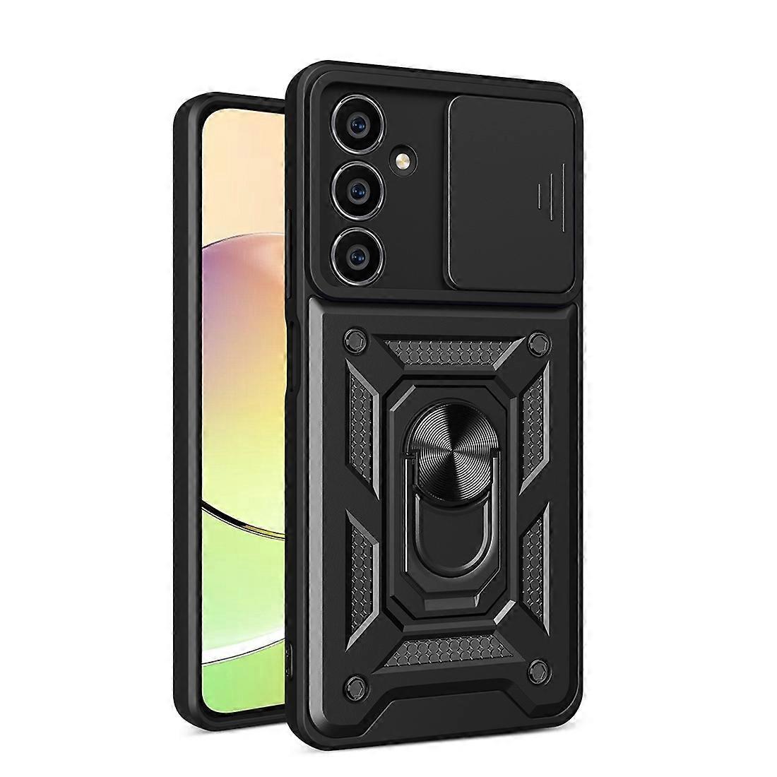 Sliding Camera Cover Design TPU+PC Phone Case