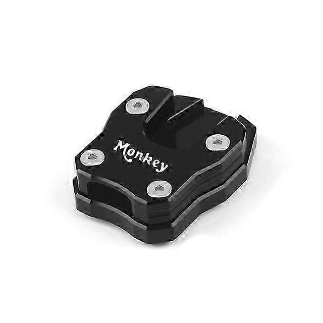 2022 Motorcycle Cnc Kickstand Foot Side Stand Extension Pad Support Plate Enlarge Stand For Honda Monkey 125 Monkey125 18-22 Maxpower