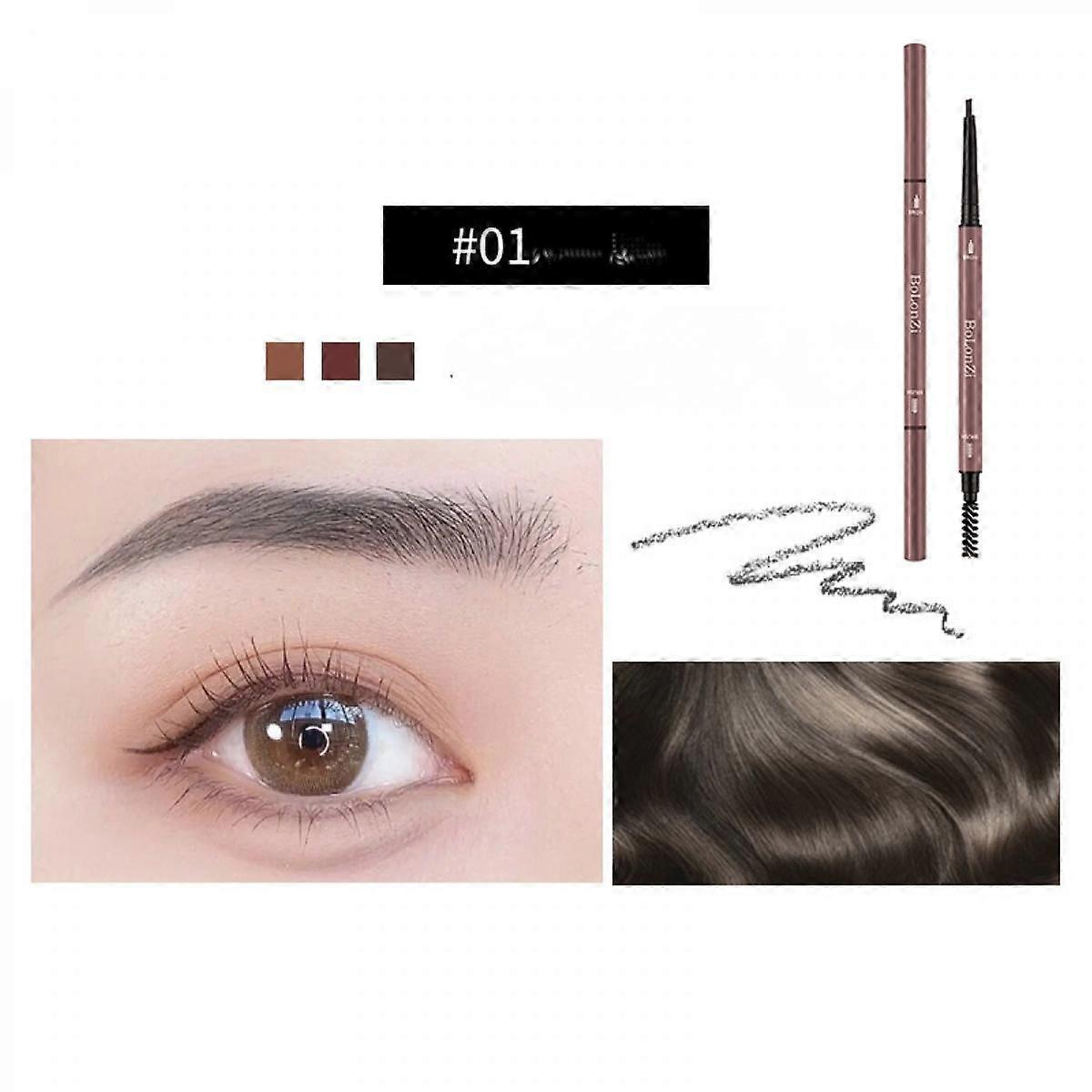 Ultra-fine Eyebrow Pencil  Rotation Eyebrow Pencil,Durable, Sweat-Proof And Not Easy To Take Off Make-UP