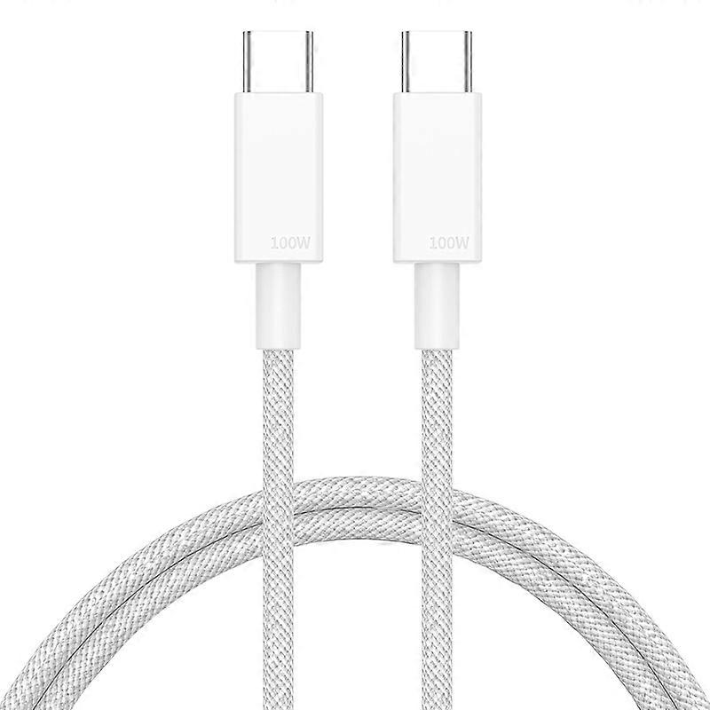 100W USB-C / Type-C to USB-C / Type-C Fast Charging Data Cable, Length:1m