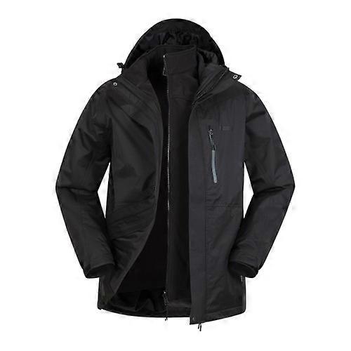 Mountain Warehouse Mens Bracken Extreme 3 in 1 Waterproof Jacket
