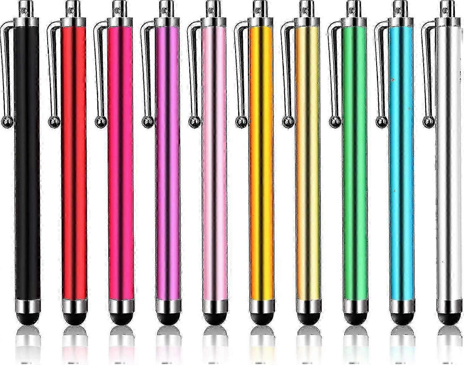 20pcs Universal Touch Screen Stylus Pen Capacitive Slim Stylus Pens For Mobile Phone Tablets Random Color f54