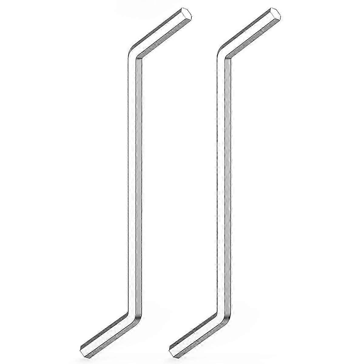 Garbage Disposal Wrench, 2-Pack Garbage Disposal Hex Wrench Tool Compatible for Garbage Disposal Silver