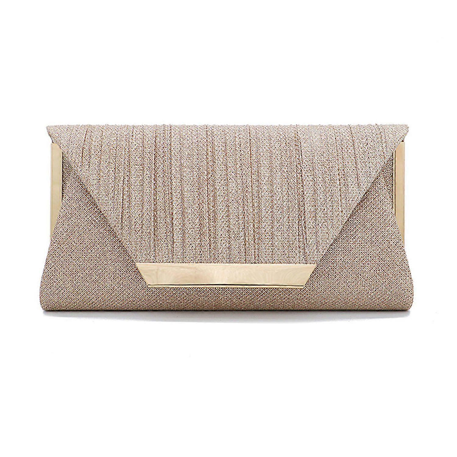 champagne evening bag shoulder bag