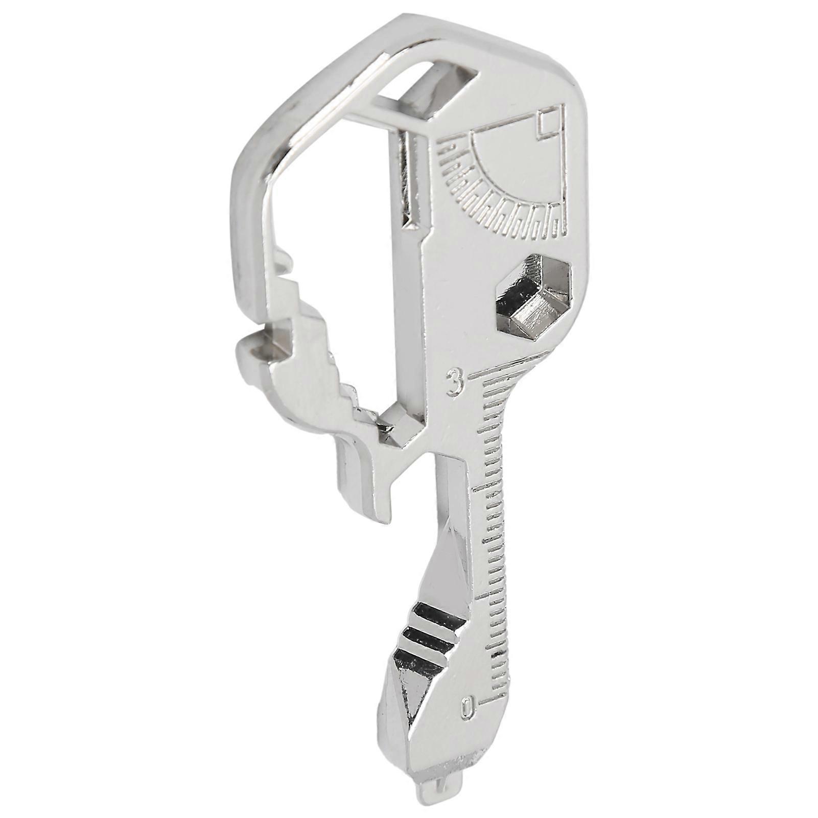 24 in 1 Multi-Tool Key Set with Bottle Opener, Hex Wrench, Measuring Ruler, and Key Shaped Pocket Tool