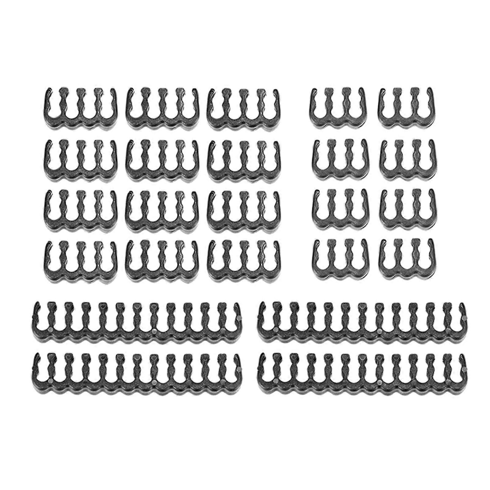 Network Organizer power cable sleeve wire Comb white