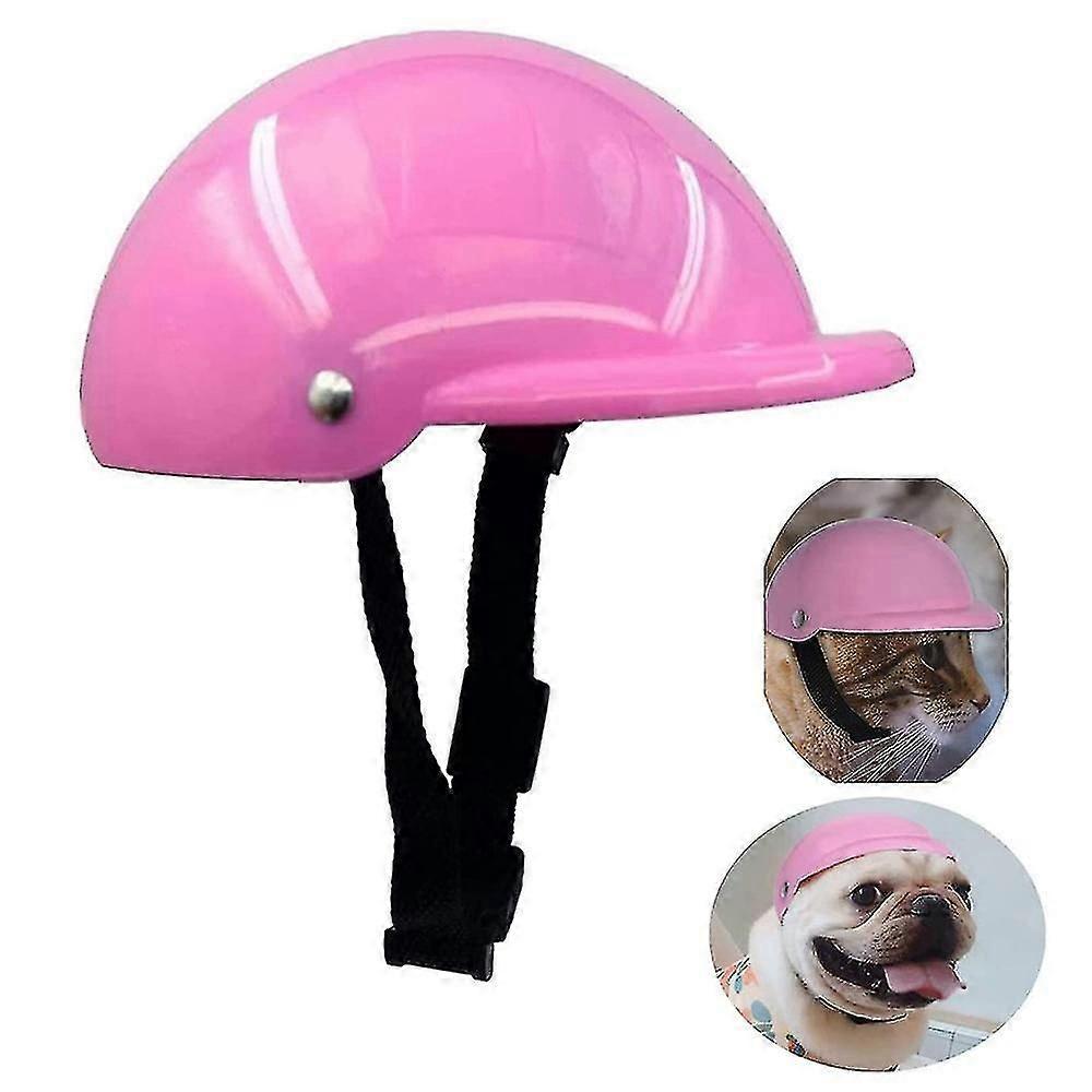 Casco De Perro De 10 Cm Casco De Perro Para Proteger La Cabeza, Rosa