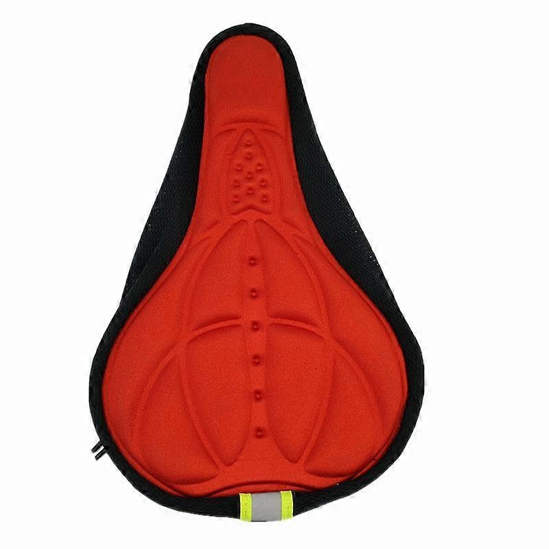 Soft 3d Padded Cycling Bicycle MTB Bike Saddle Seat Cover Cushion Sponge Foam Comfortable Saddles Mat Cushion Bicycle Accessory