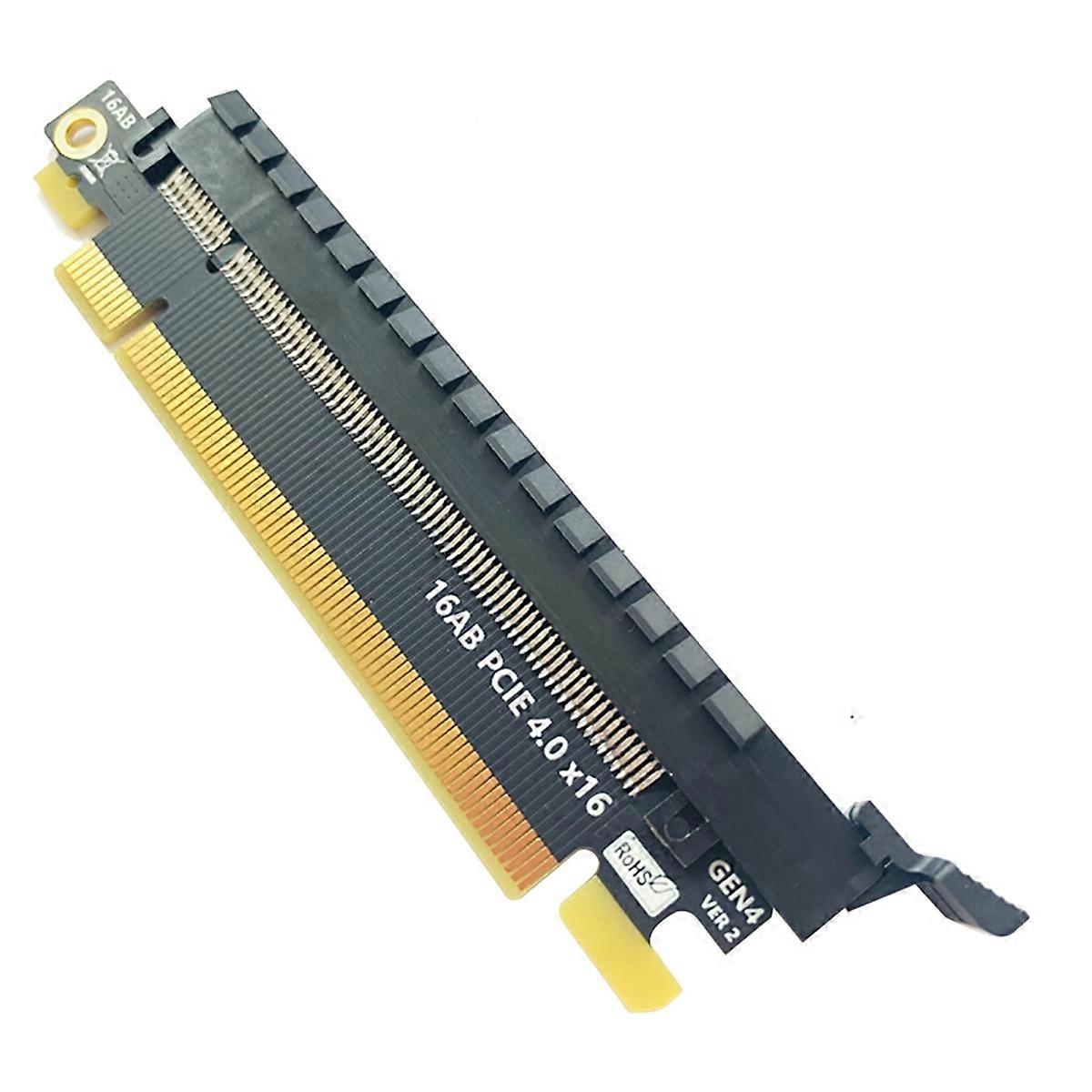 PCI 4.0 X16 to 16X Adapter Increase Height Card Gen4 Motherboard Slot GPU GTX RX Graphics Card Prot