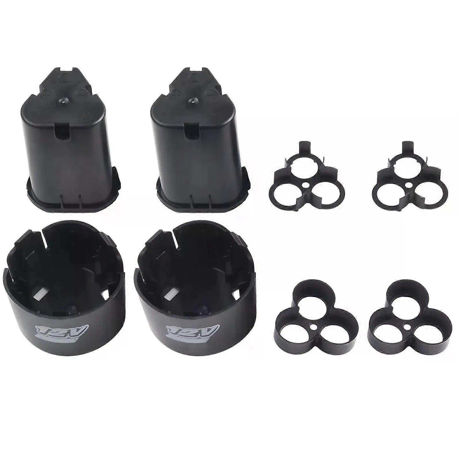 Screwdriver Li-ion Battery Case Plastic Split Port 3 Cell Packs 4010A Electrical Tools For Hand Lithium Drill 2 Set(6pcs)