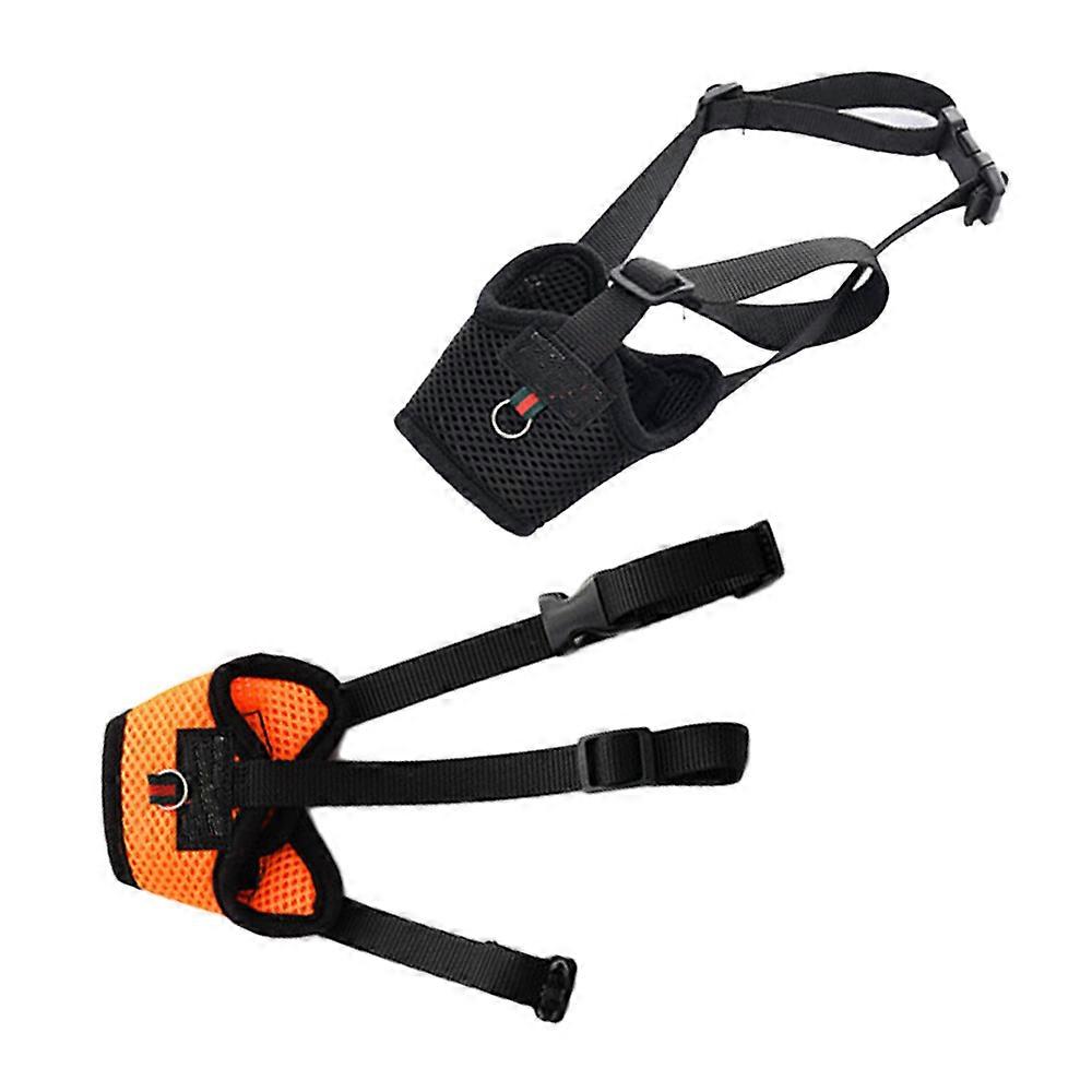 Quick Release Buckle Dog Muzzle: Soft Nylon Breathable Muzzle for Small Dogs, Anti Barking Muzzle with Adjustable Strap, Double Stitching Durability