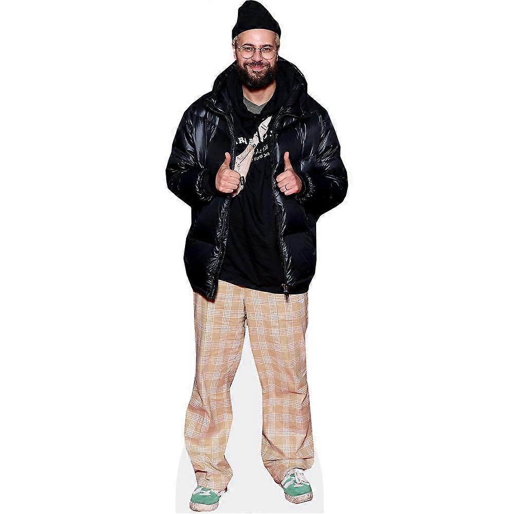 Hakim Jemili (Thumbs Up) Cardboard Cutout (lifesize OR mini size). Standee. Stand Up.