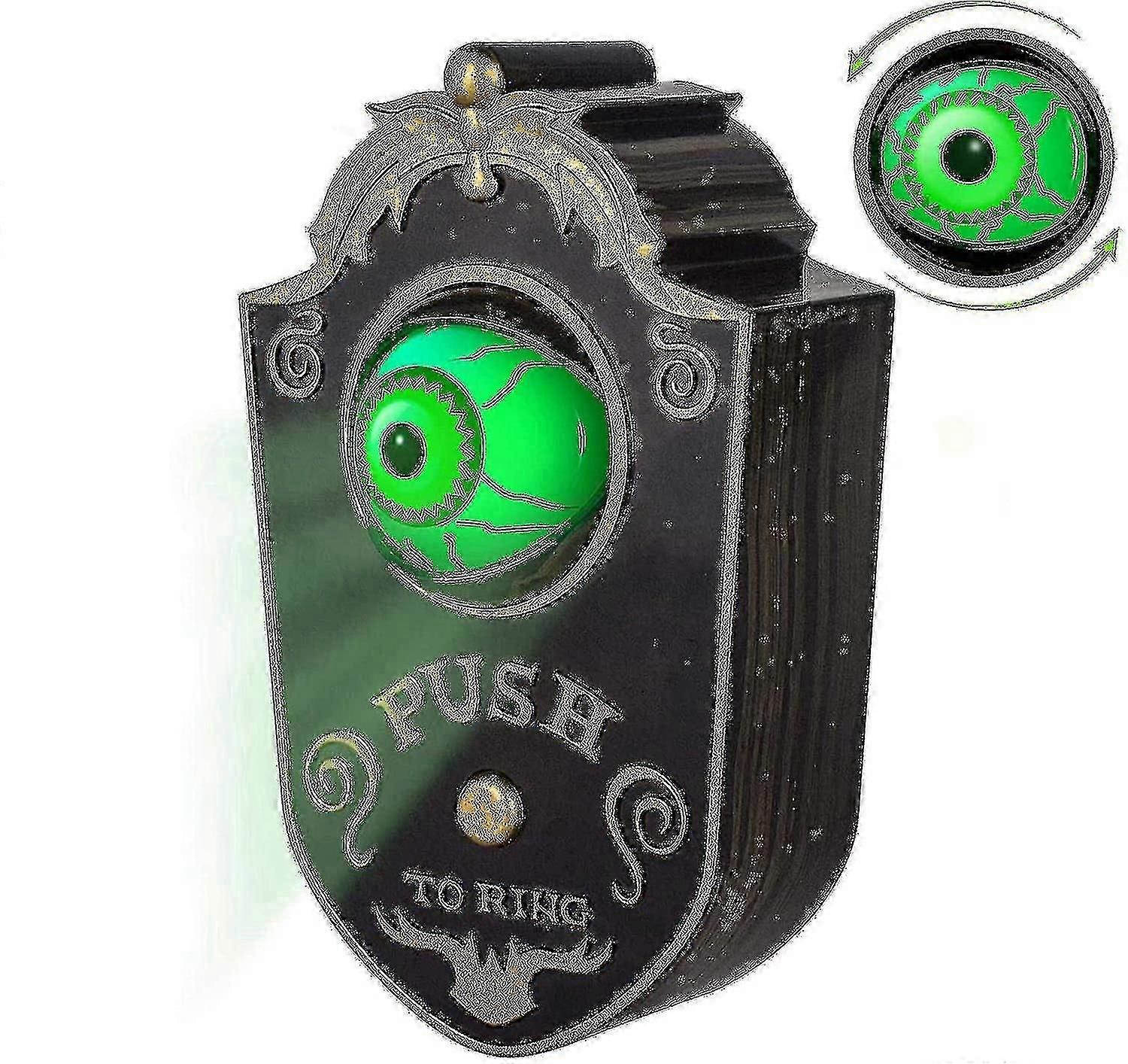 هالوين جرس الباب، مسكون جرس الباب المتحركة مقلة العين هالوين ديكور