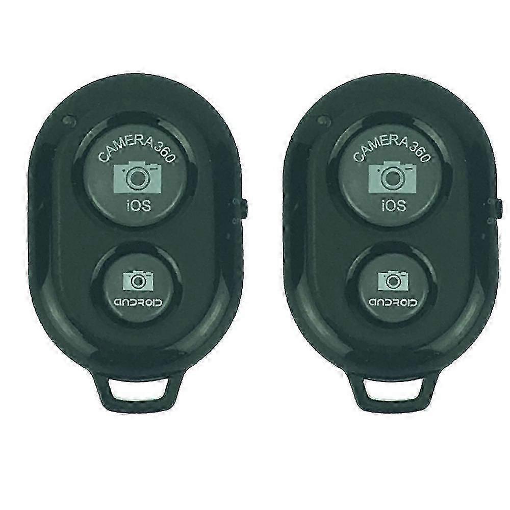 Wireless Camera Remote Shutter compatible Smartphones (2 Pack), Wireless Phone Camera Remote Control Compatible with iPhone/Android Cell Phone - Creat