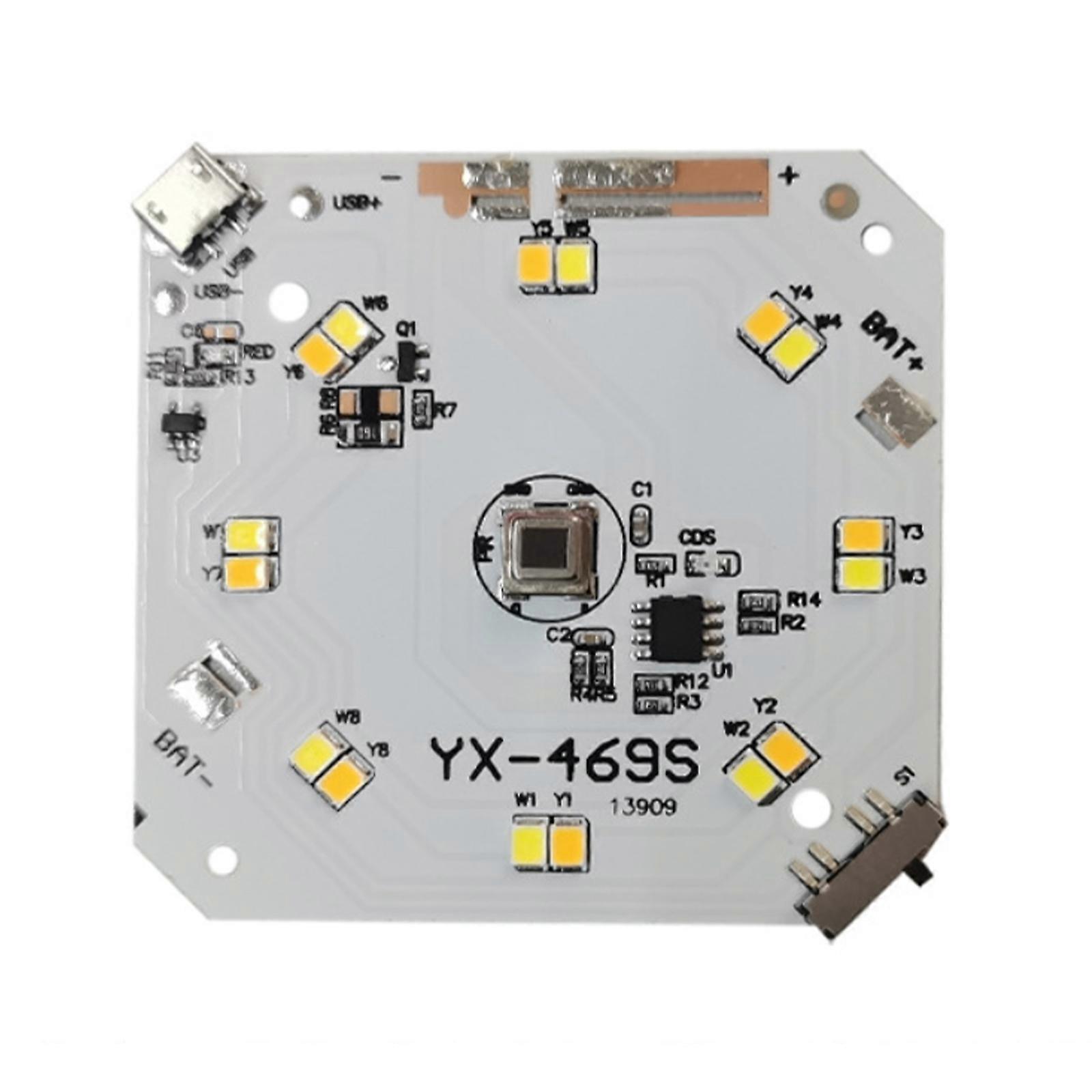 Compactly Infrare Lamp Board with Motion Detections and USB Charging for Indoor Safety Infrare Detectors Module