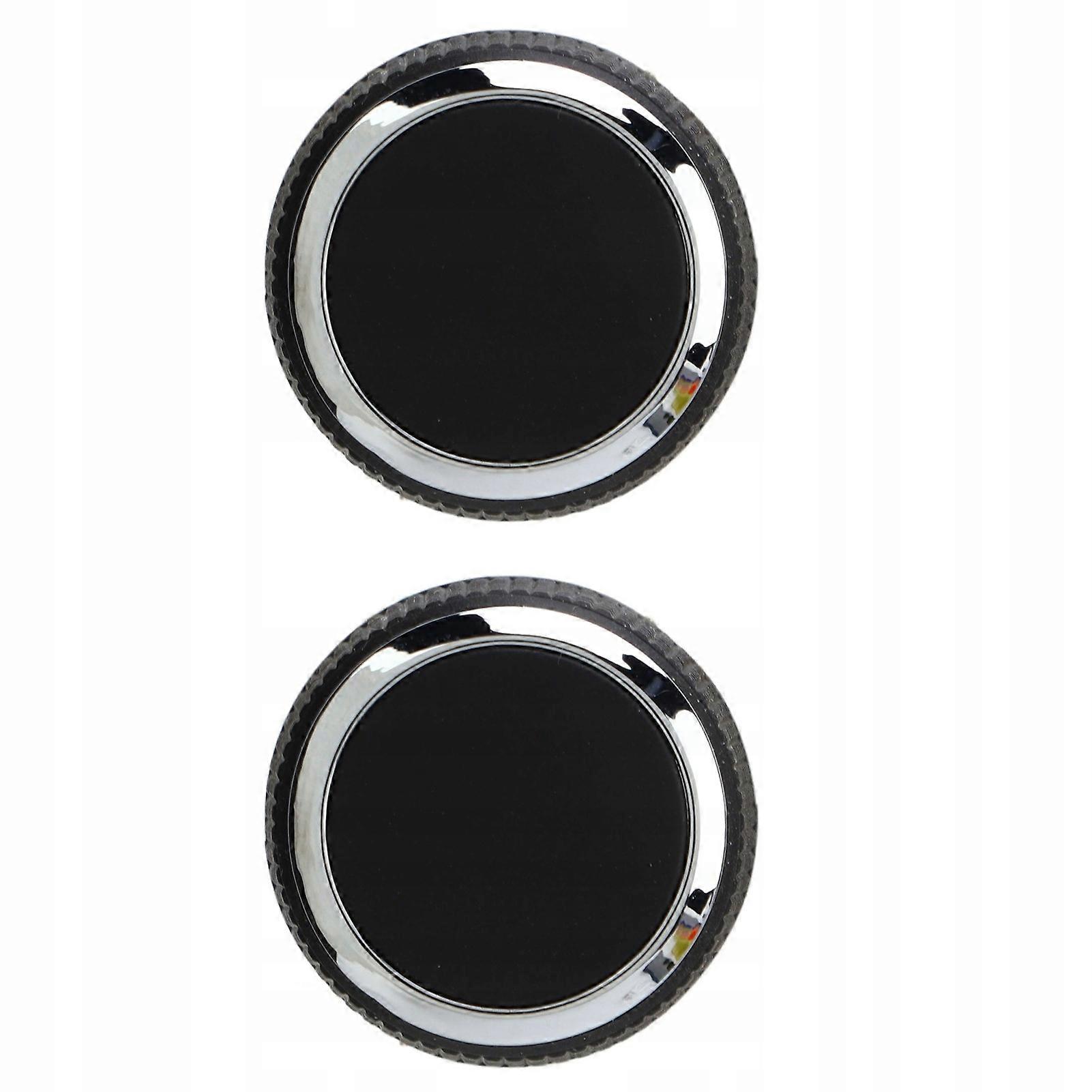 2 Pcs Rear Radio Volume Control Knob