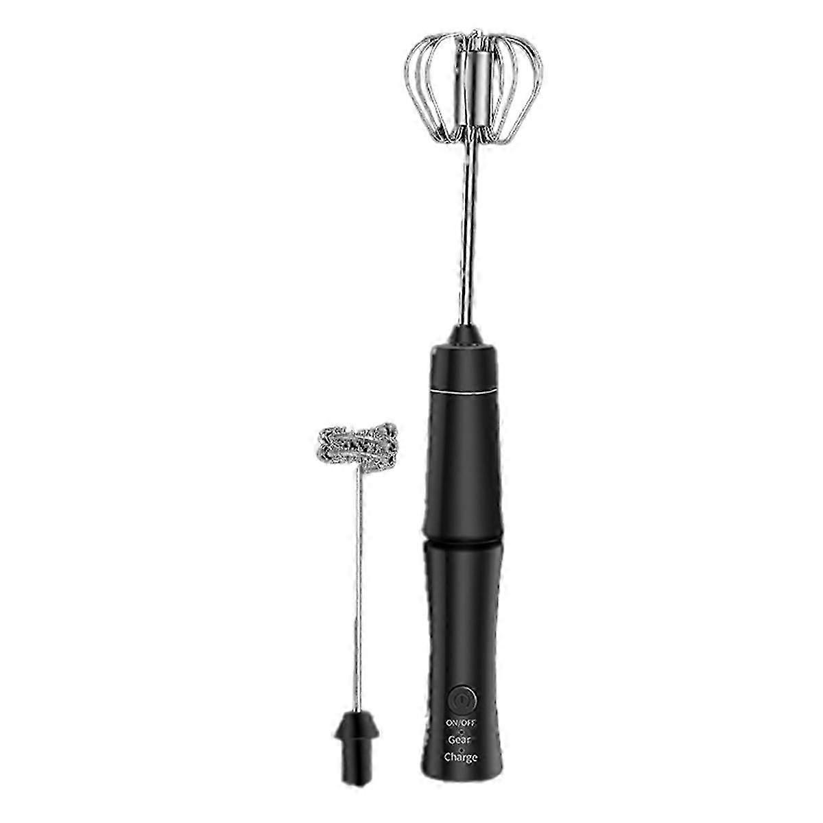 Milk Frother Handheld Foam Maker for Lattes Coffee Whisk Mixer Foamer for Cappuccino Frappe Matcha