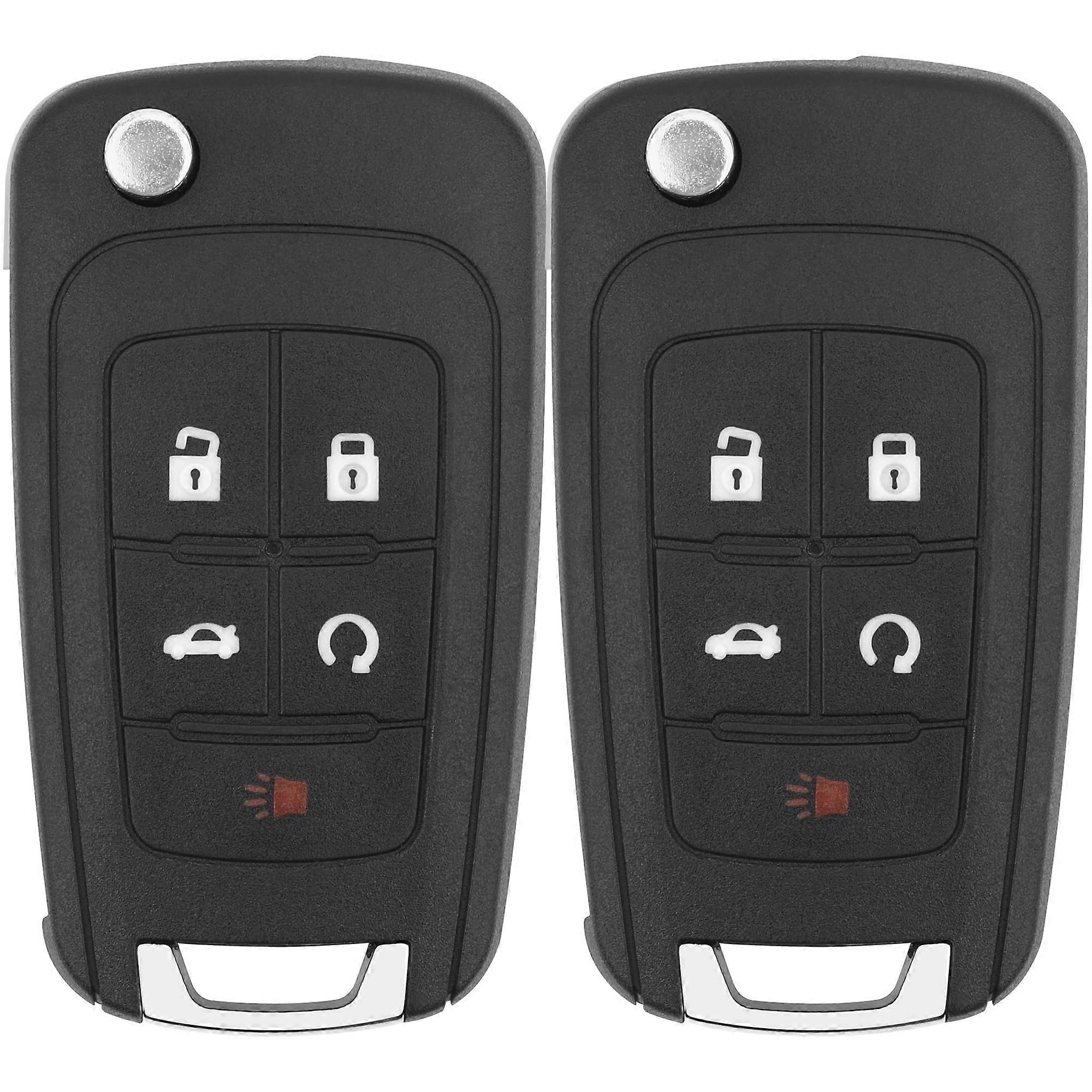 2 replacement keyless entry key fobs