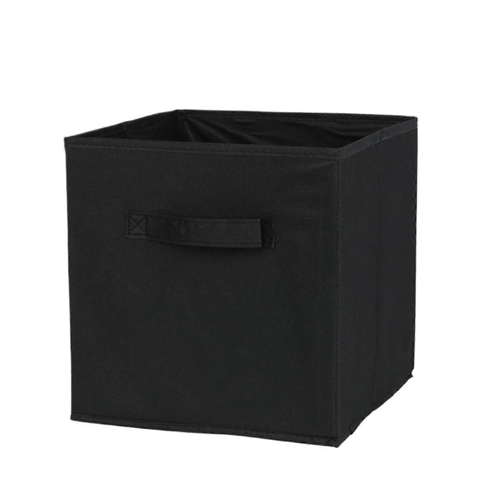 Storage Box Foldable Storage Box Drawer for Clothing, Folding Shoe Cabinet, Black Bedding Storage Basket, 3-in-1 Organizer
