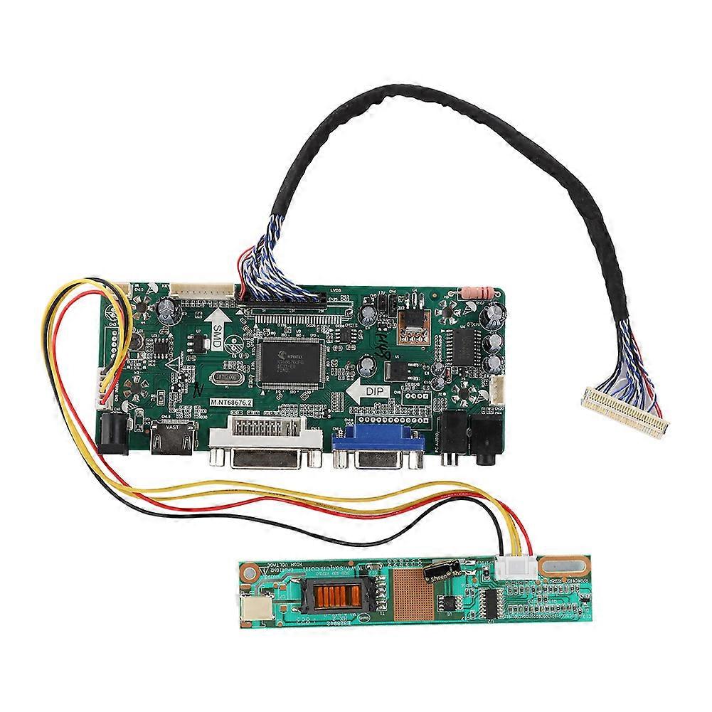 M.NT68676 1920x1080 LCD Display Controller Driver Board HDMI/VGA/DVI Simple Kit