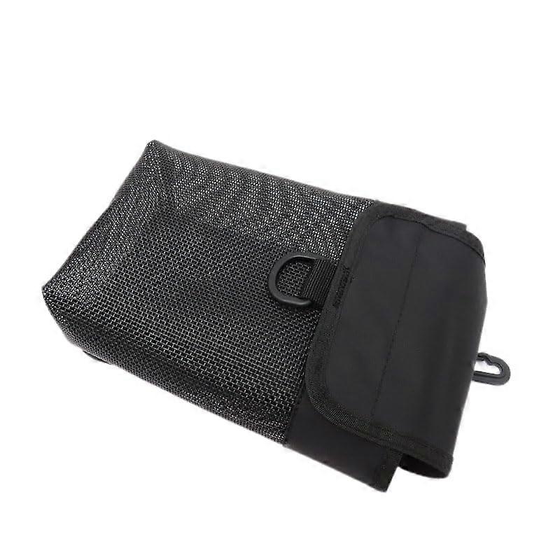 Scuba Diving Reel Bolt Snap & SMB Safety Marker Buoy Mesh Gear Bag Equipment Holder Carry Pouch