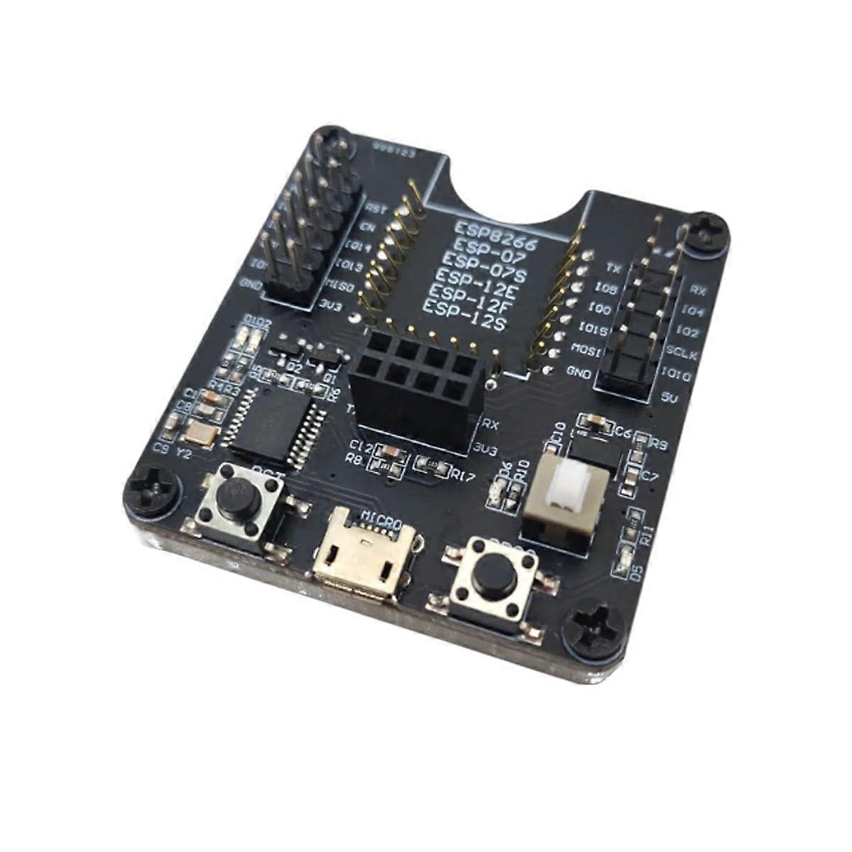 ESP8266 Programmer Development Board with CH340T Chip for ESP-12S/12F/12E/07S/07/01S/01 Modules, Reliable Test Stand Burner 2025
